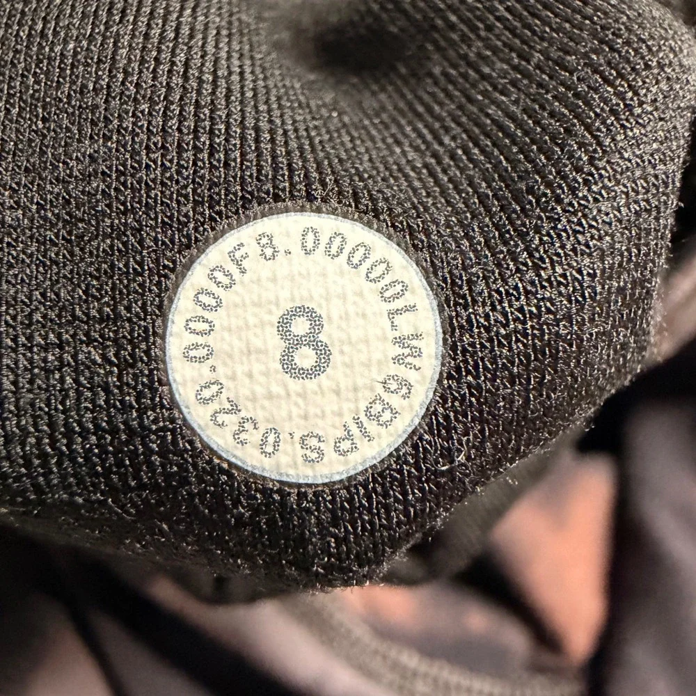 Lululemon Unlimit High-Rise Crop 23 Diamond Dye Graphite Grey Bronze Pink 8